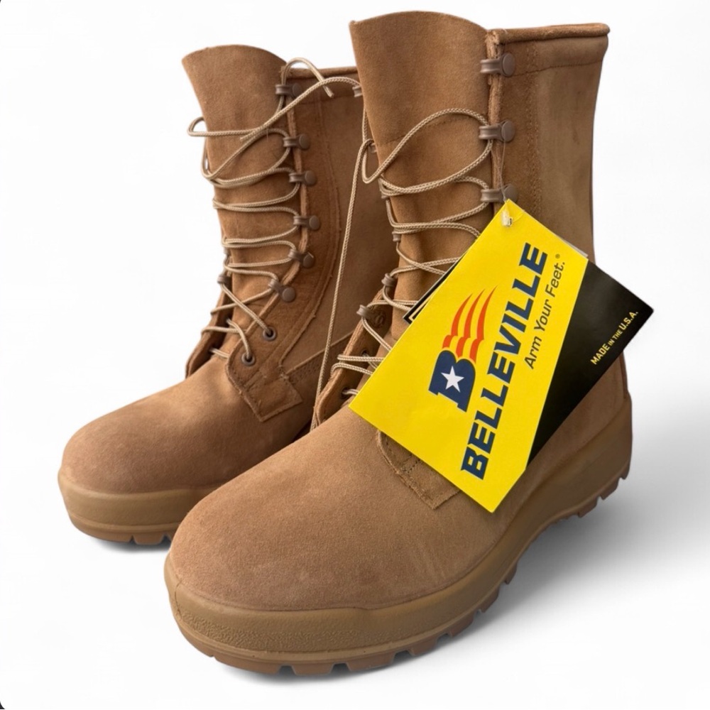 Belleville ICWR Desert Gore-Tex Combat Boots Military Tactical Waterproof Size